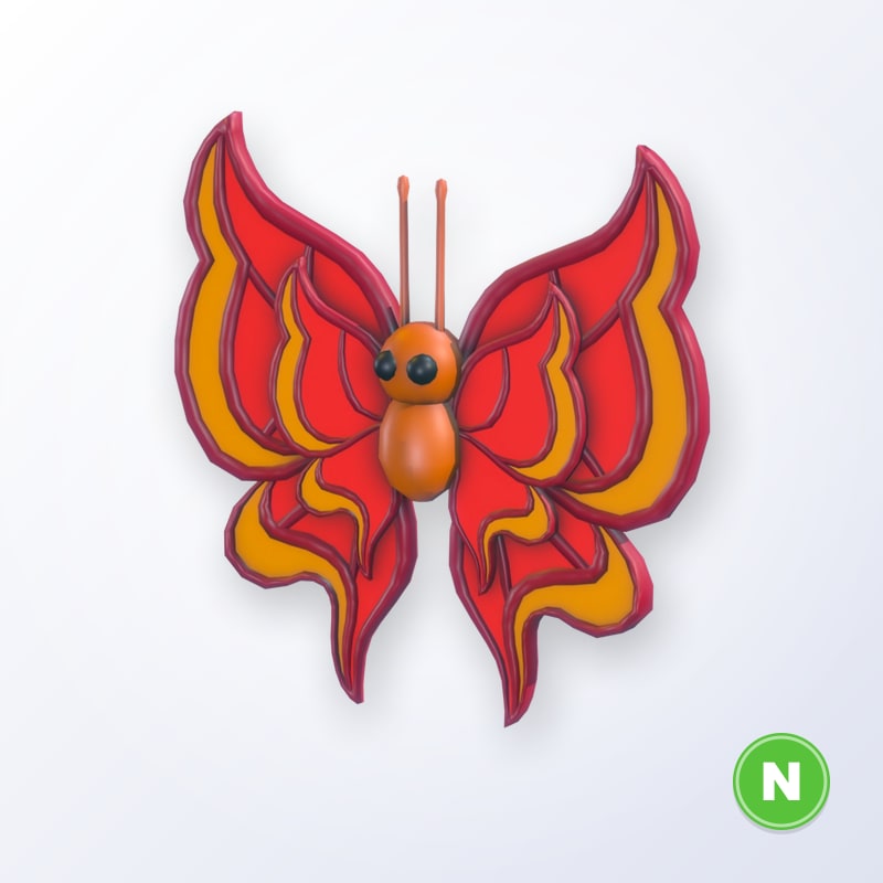 Vermilion Butterfly N | Adopt Me