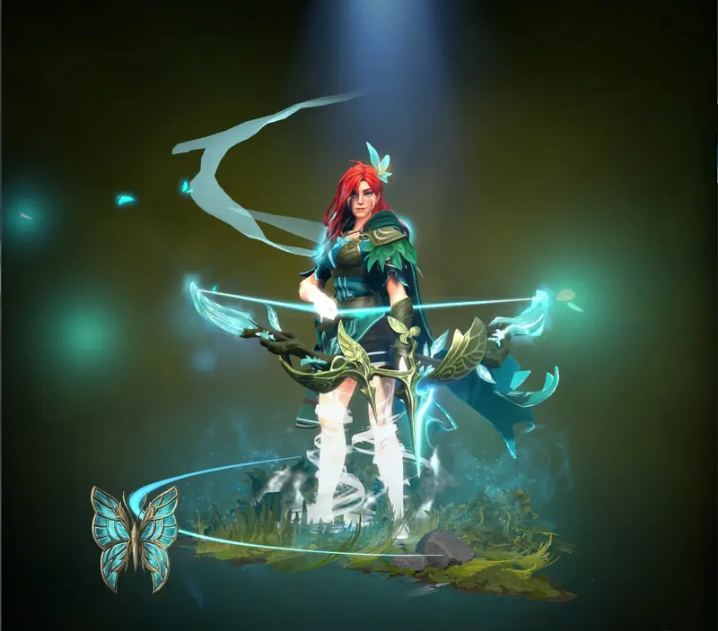 ✧･ﾟ:*✧ Dota 2 Items: Windranger Fluttering Breeze Arcana Outfit ✧･ﾟ:*✧ Final Farewell Price ✧･ﾟ:*✧