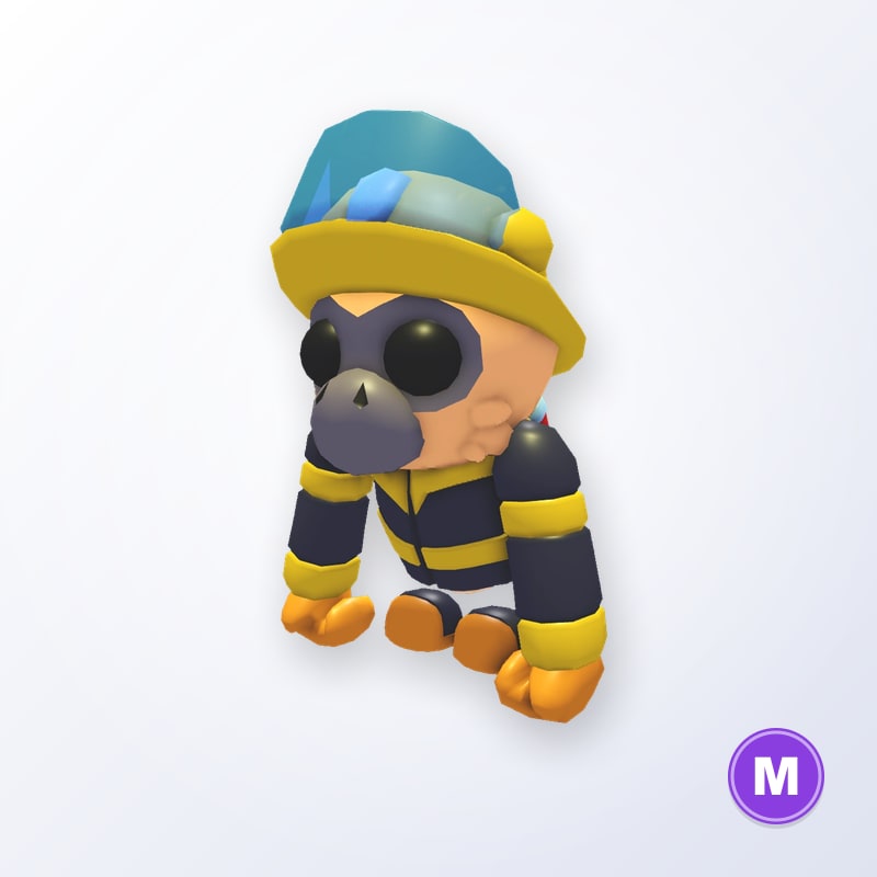 Firefighter Gibbon M | Adopt Me