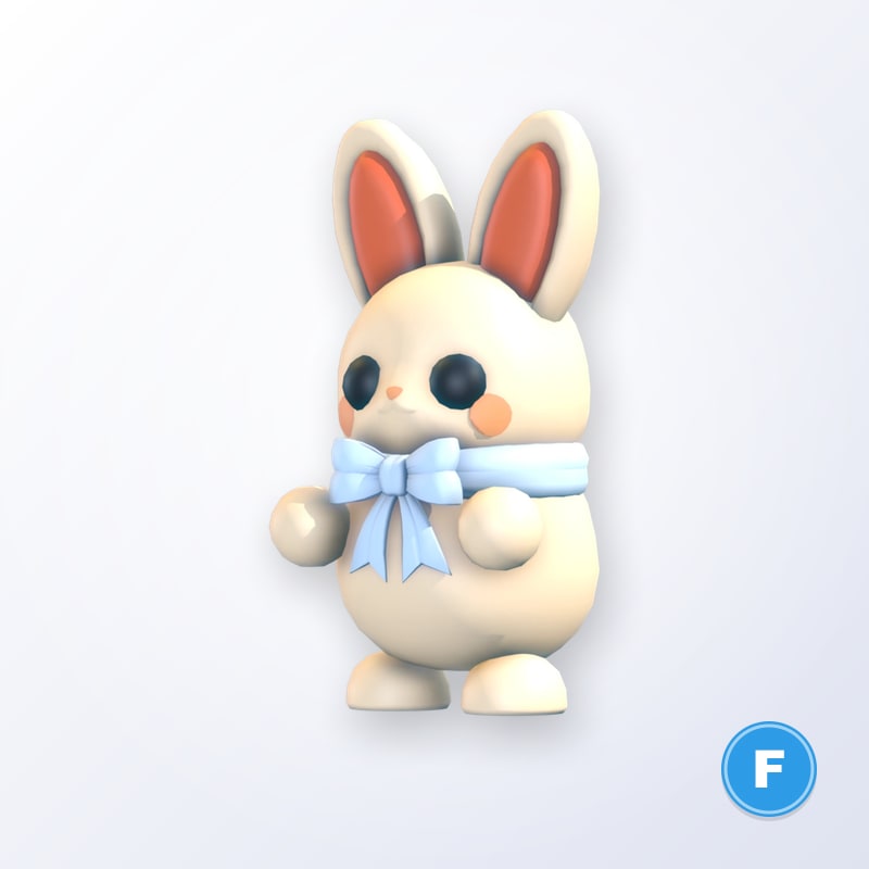 White Choccybunny F | Adopt Me