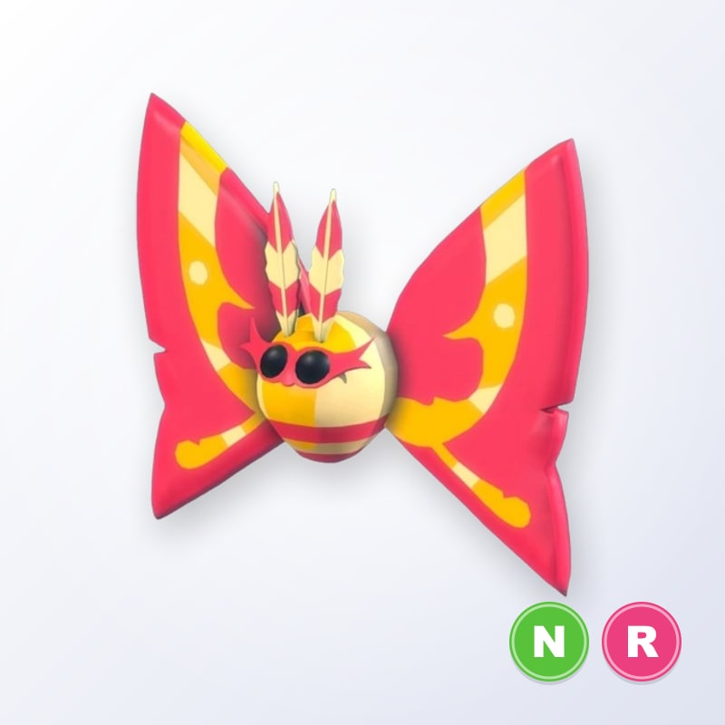 Rosy Maple Moth NR | Adopt Me