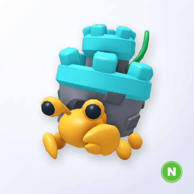 Castle Hermit Crab N | Adopt Me