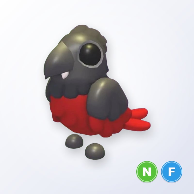 Dracula Parrot NF | Adopt Me