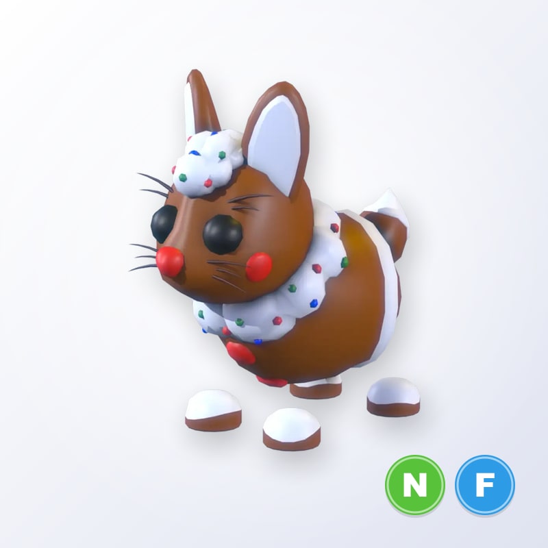 Gingerbread Hare NF | Adopt Me