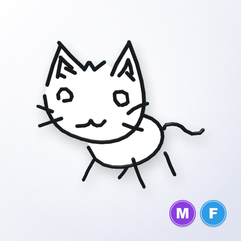 2D Kitty MF | Adopt Me