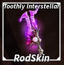 Toothly Interstellar [Stellarwave Melody Rod Skin]🎣| FISCH🦈