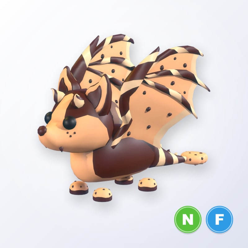 Chocolate Chip Bat Dragon NF | Adopt Me