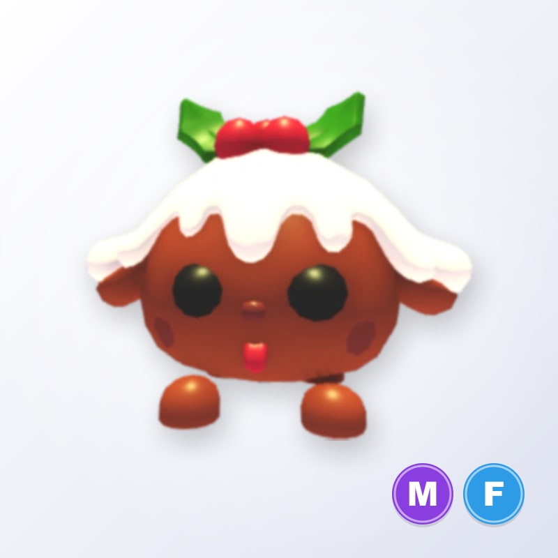 Christmas Pudding Pup MF | Adopt Me