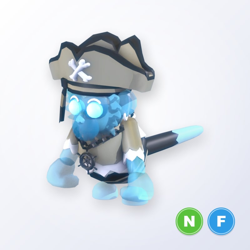 Pirate Ghost Capuchin Monkey NF | Adopt Me