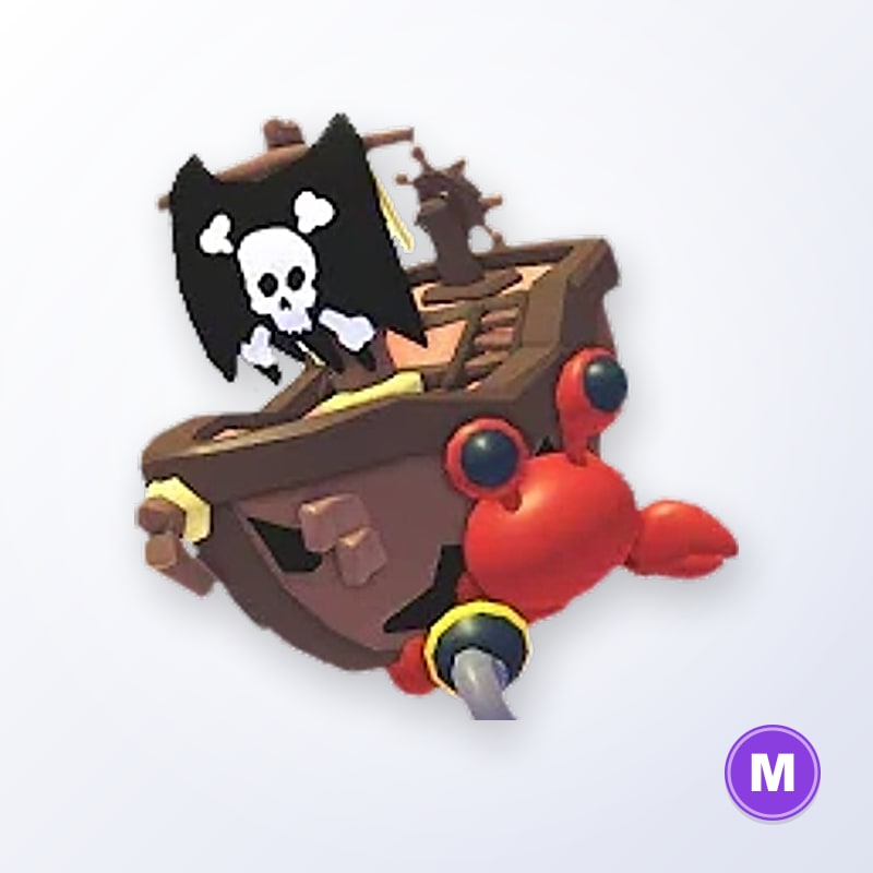Pirate Hermit Crab M | Adopt Me