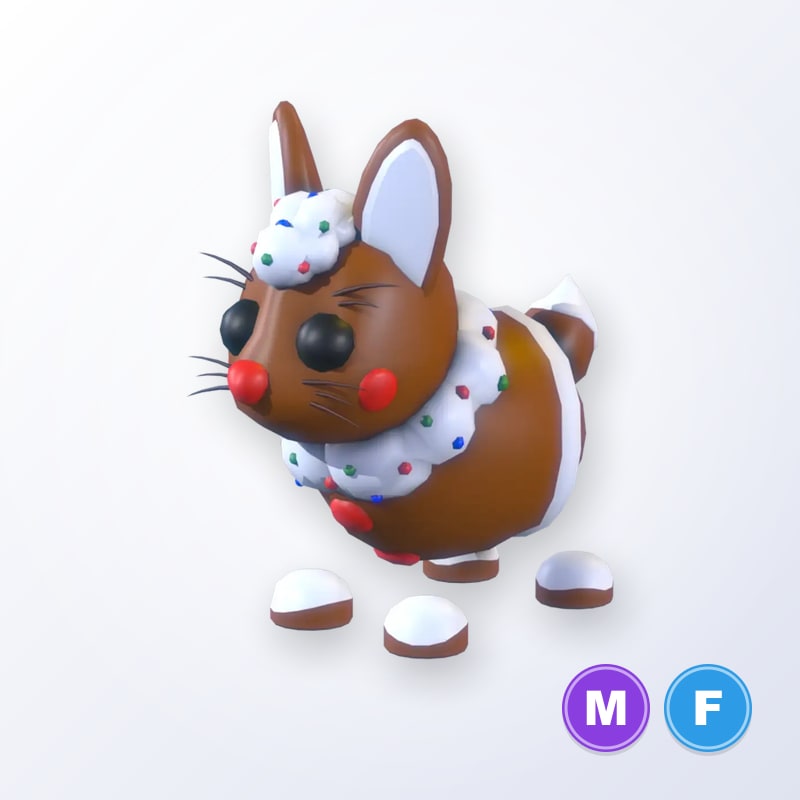 Gingerbread Hare MF | Adopt Me