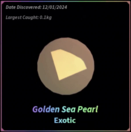 Golden Sea Pearl - Fisch