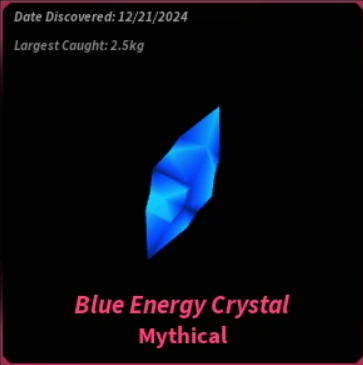 Blue Energy Crystal - Fisch
