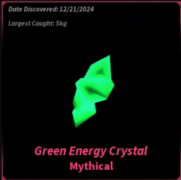 Green Energy Crystal - Fisch