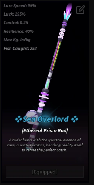 Ethereal Prism Rod🔥fisch🔥best rod