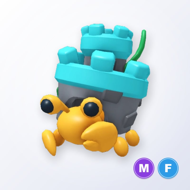 Castle Hermit Crab MF | Adopt Me