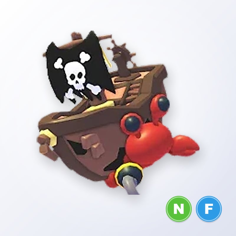Pirate Hermit Crab NF | Adopt Me