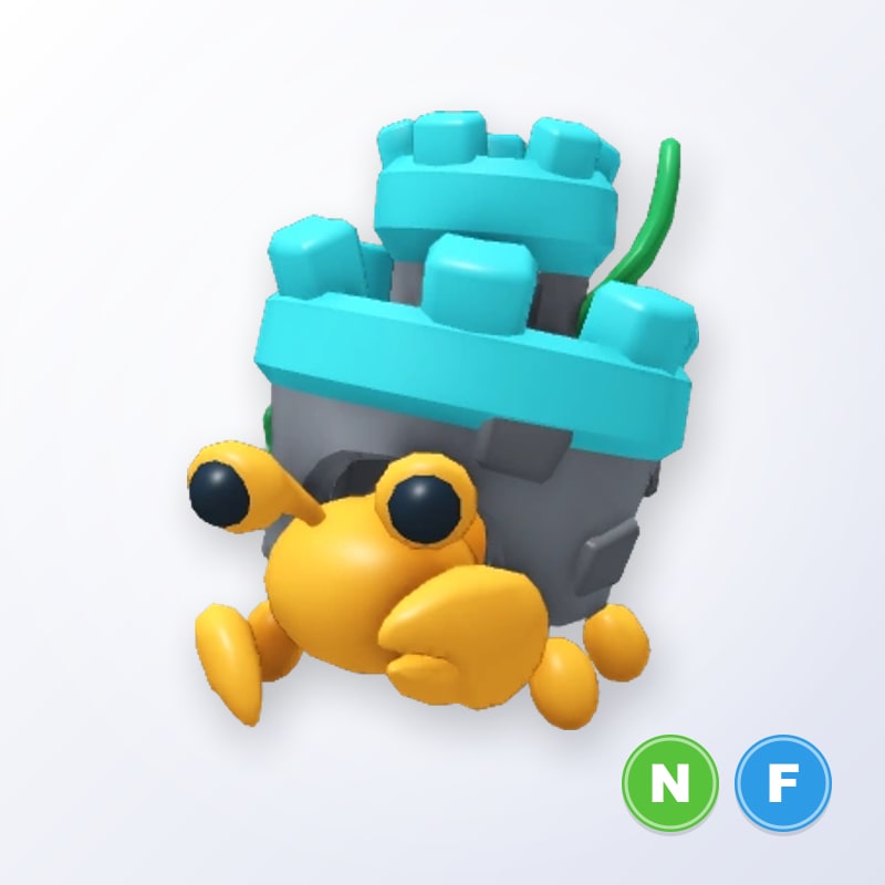 Castle Hermit Crab NF | Adopt Me