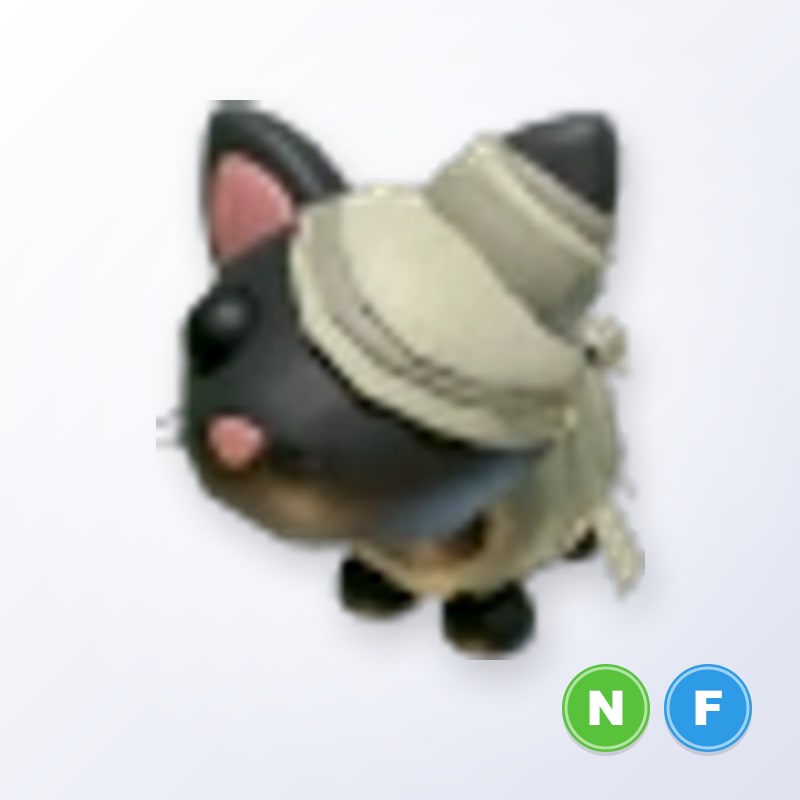 Halloween Black Mummy Cat NF | Adopt Me