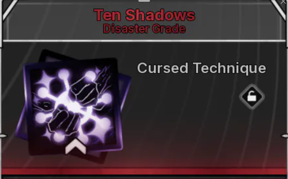 Ten Shadow Material 🔥 Full Unlocked