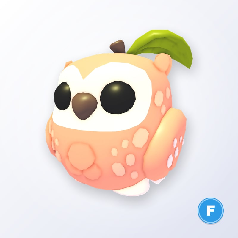 Peach Owl F | Adopt Me