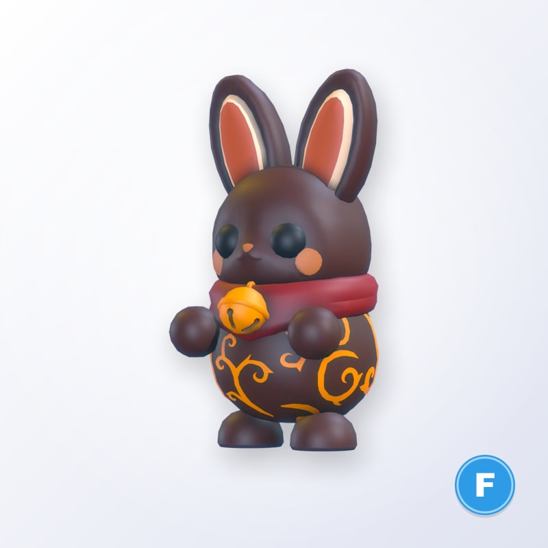 Dark Choccybunny F | Adopt Me