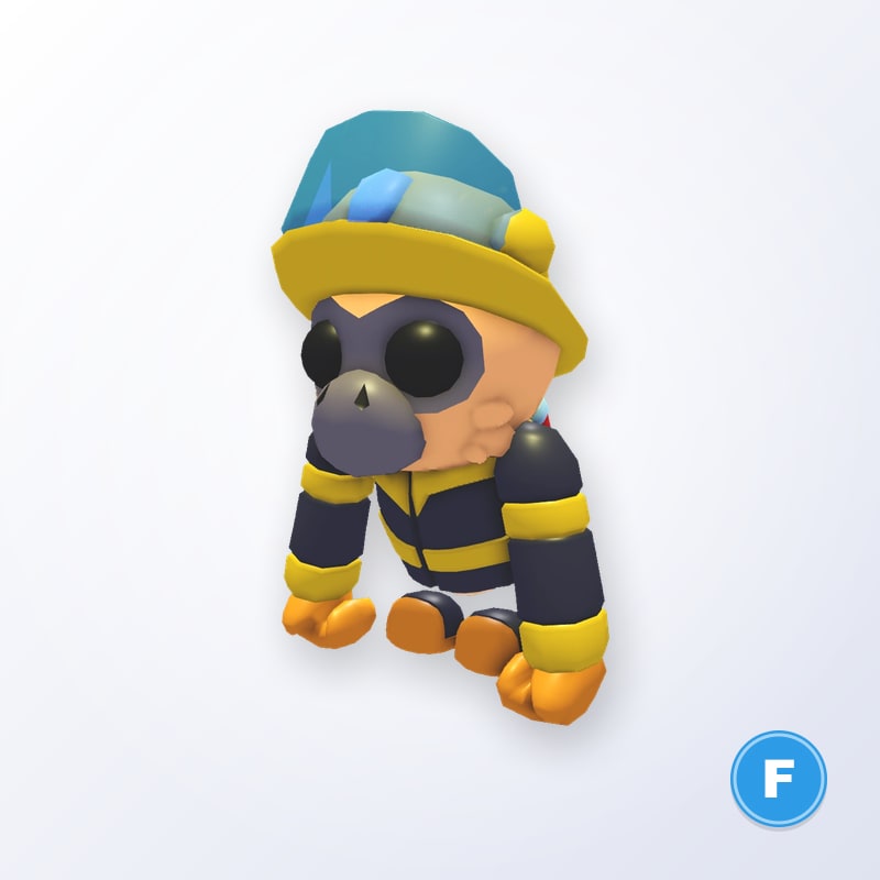 Firefighter Gibbon F | Adopt Me