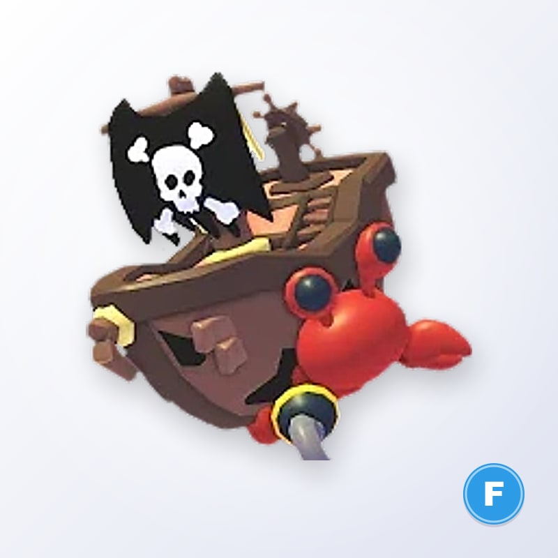 Pirate Hermit Crab F | Adopt Me