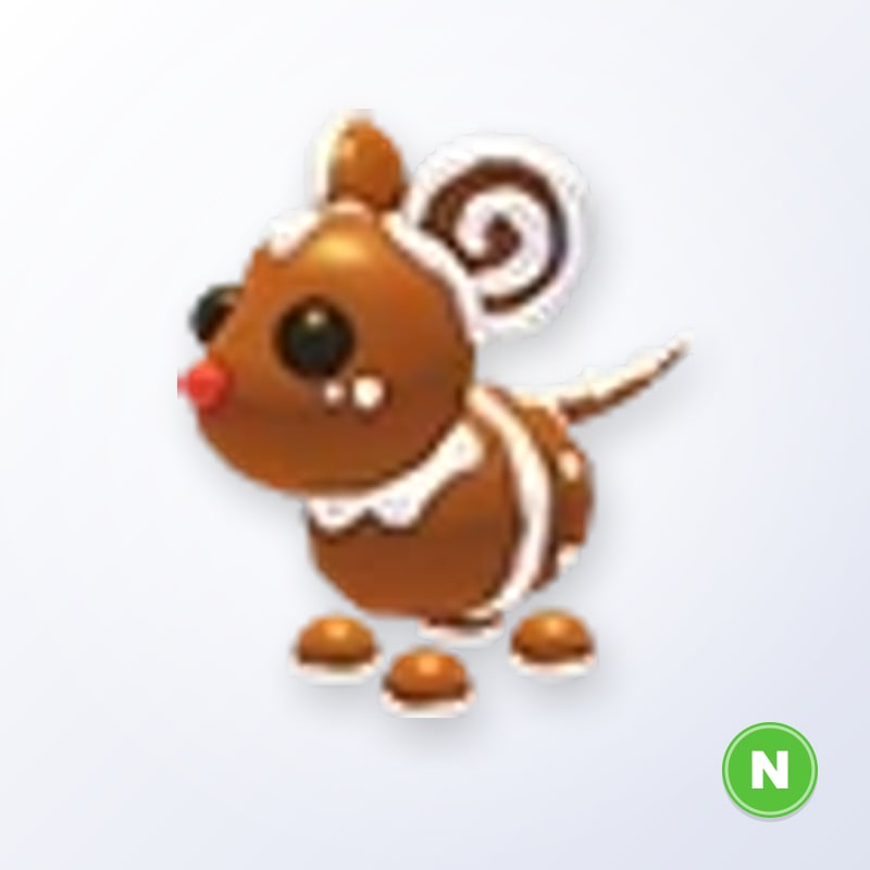 Gingerbread Mouse N | Adopt Me