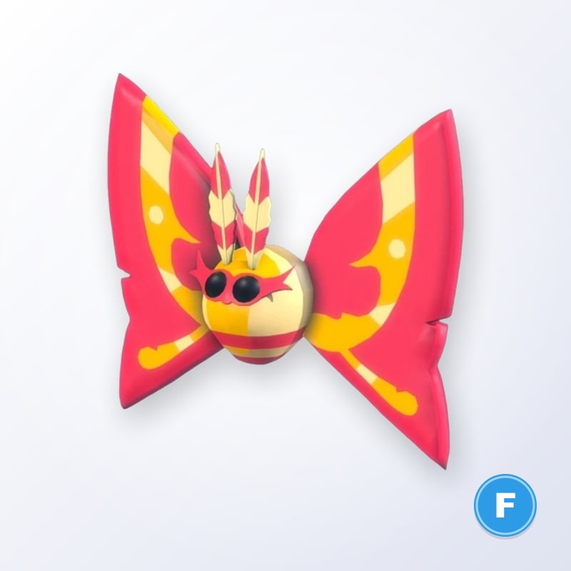 Rosy Maple Moth F | Adopt Me