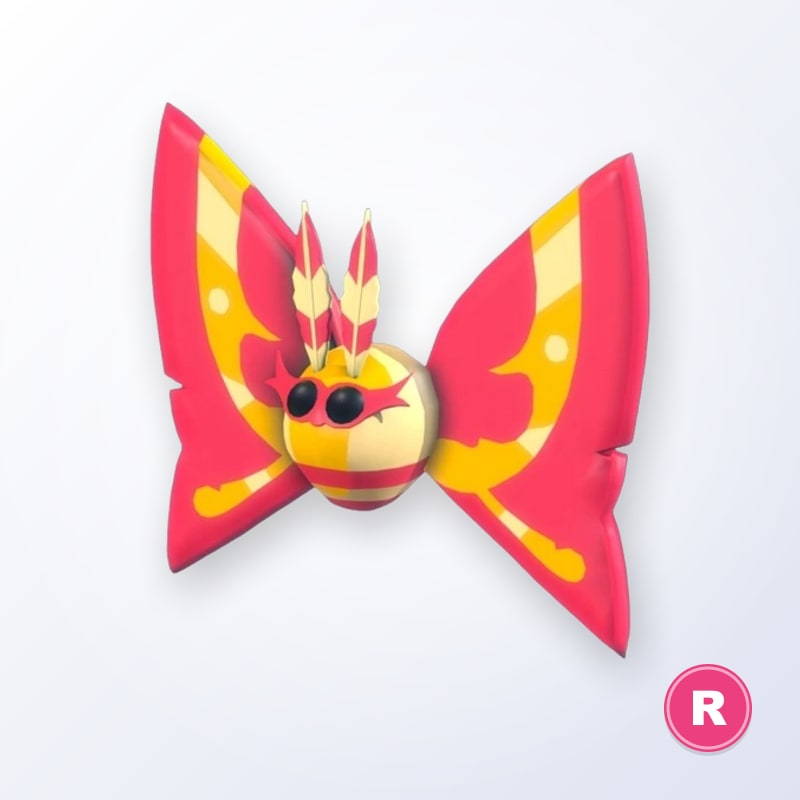 Rosy Maple Moth R | Adopt Me