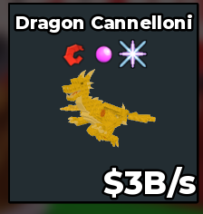 Dragon Cannelloni 3b/s No Taco🎃 Instant Delivery