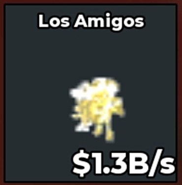 BS14866 Los Amigos Divine LOW EXIST Rare Divine 1.3B/s