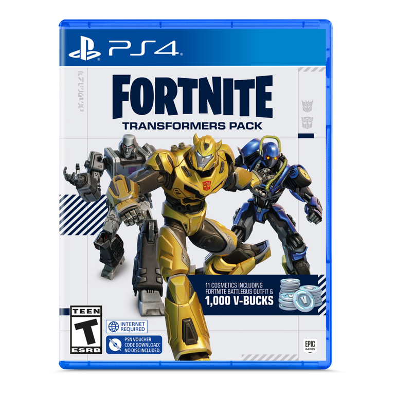 Bumblebee & Megatron - Transformers Pack + 1000 V-Bucks | Fortnite Argentina Xbox Key