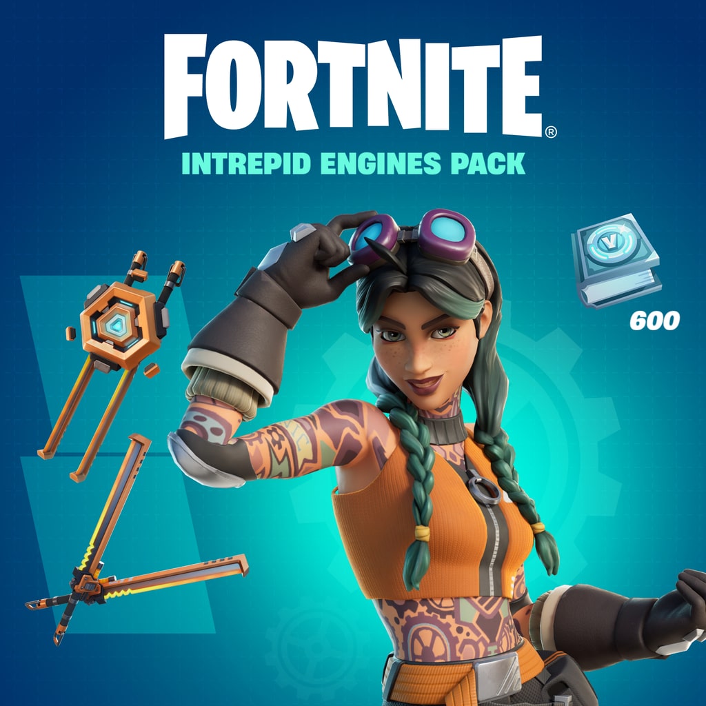 Combat Tech Jules - Intrepid Engines Pack + 600 V-Bucks | Fortnite Argentina Xbox Key