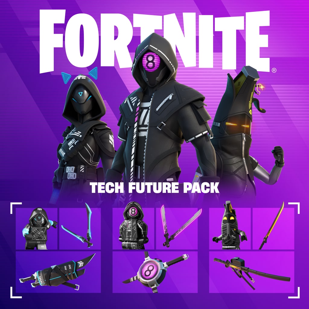 NeuraLynx, P33LY & CRZ-8 - Tech Future Pack | Fortnite Argentina Xbox Key