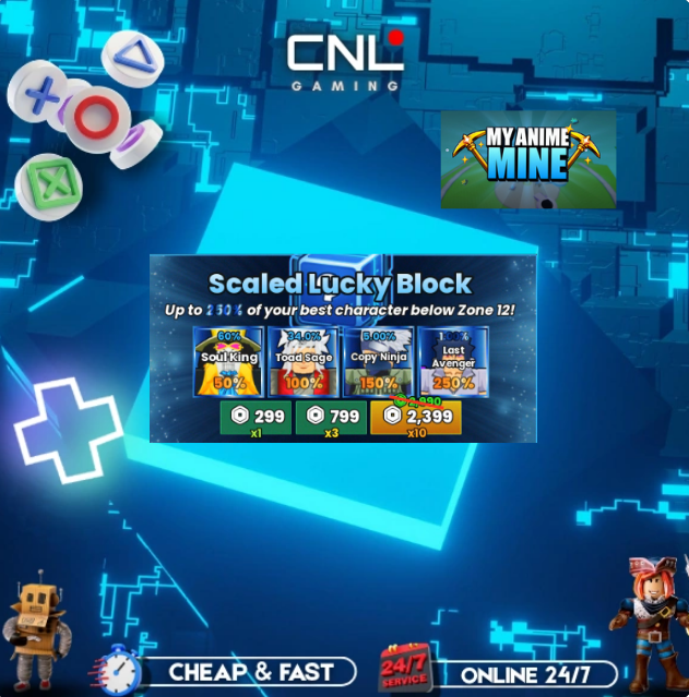 My Anime Mine - x3 Scaled Lucky Block [799R]