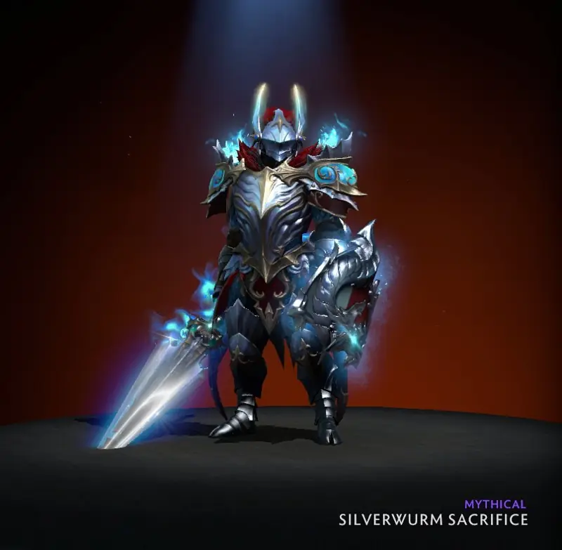 ✧･ﾟ:*✧ Dota 2 Items: Dragon Knight (Silverwurm sacrifice) Collector Cache 2021 Outfit ✧･ﾟ:*✧ Save Instanly ✧･ﾟ:*✧