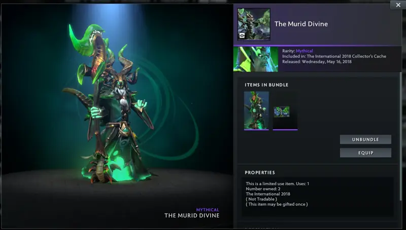 ✧･ﾟ:*✧ Dota 2 Items: The Murid Divine (Necrophos) Collector's Cache 2018 Outfit ✧･ﾟ:*✧ Sunshine & Savings ✧･ﾟ:*✧