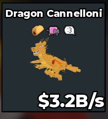 Dragon Cannelloni 3.2b/s Taco🎃 Instant Delivery