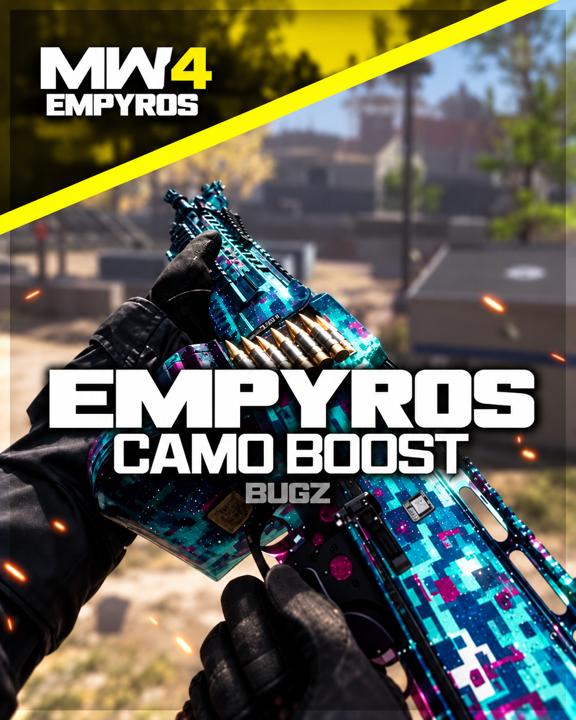 Call of Duty Modern Warfare 4 (MW4) Empyros WARZONE Camo Unlock Boost Legit