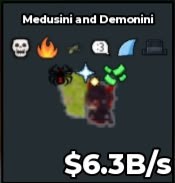 Medusini and Demonini 6.3B/s - Clean Traits - Cheap and Fast Deivery