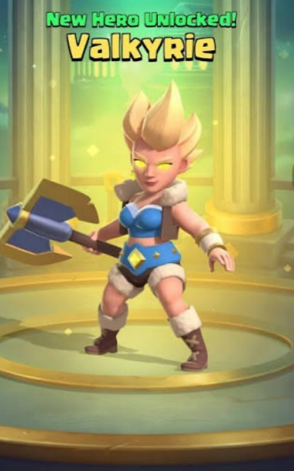 Clash Royale Hero Card