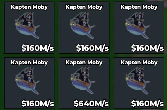BS14965 Capitano Moby Bundle X6 160M/s