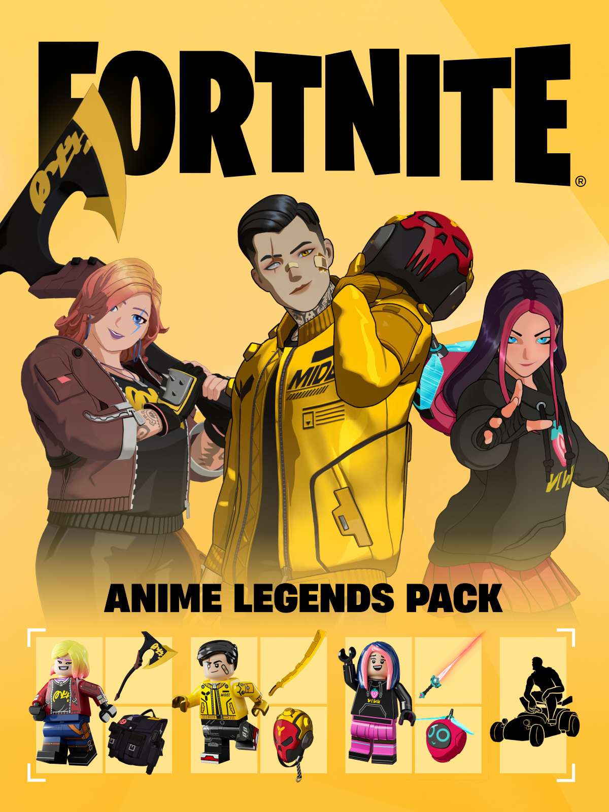Anime Legends Pack 🟡Any platform🟡Turkey Region