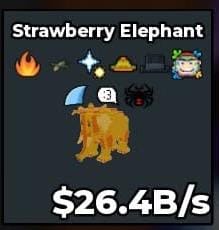 Gold Strawberry Elephant 26.4B/s