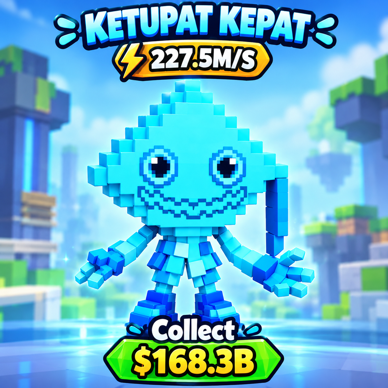 Diamond Ketupat Kepat | Secret | 227.5M/s | Steal a Brainrot