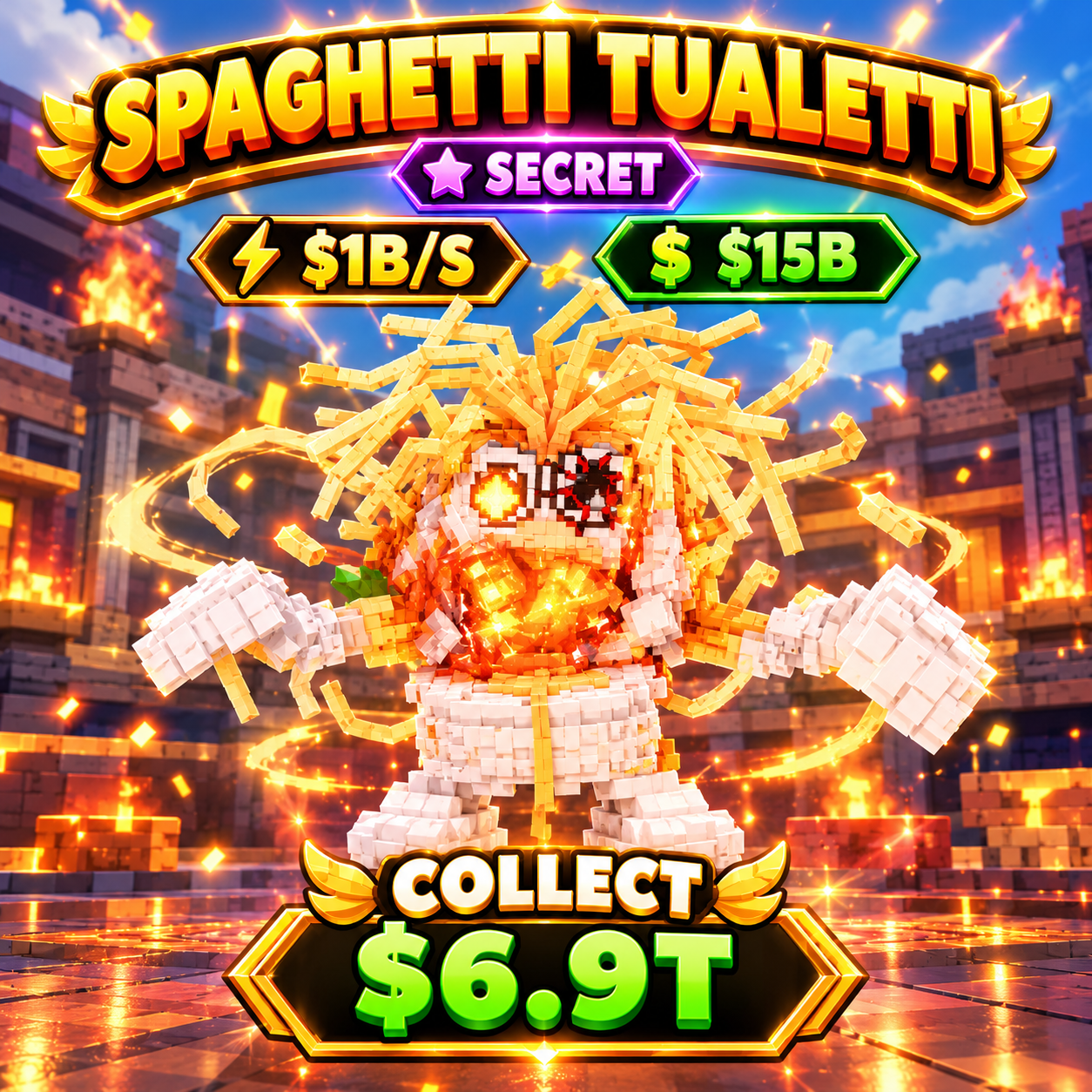 Spaghetti Tualetti | Secret | 1B/s | Steal a Brainrot