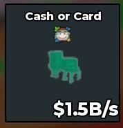 BS15004 Cash or Card Rainbow 1.5B/s