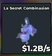 BS15007 La Secret Combinasion Crystal 1.2B/s